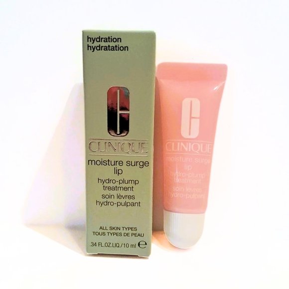 Clinique Other - CLINIQUE Moisture Surge Lip Hydro-Plump Treatment 0.34oz/10ml New in the Box